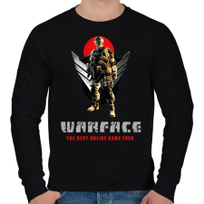 PRINTFASHION warface - Férfi pulóver - Fekete férfi pulóver, kardigán