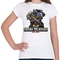 PRINTFASHION Warhammer 40000 - Női póló - Fehér