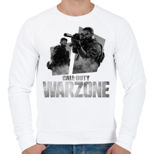 PRINTFASHION Warzone - Férfi pulóver - Fehér férfi pulóver, kardigán