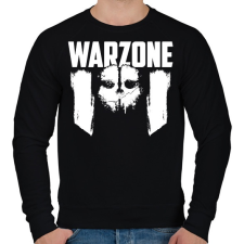 PRINTFASHION Warzone - Férfi pulóver - Fekete férfi pulóver, kardigán