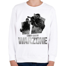PRINTFASHION Warzone - Gyerek pulóver - Fehér gyerek pulóver, kardigán