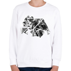 PRINTFASHION Warzone - Gyerek pulóver - Fehér
