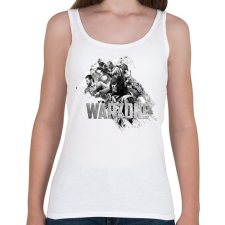 PRINTFASHION Warzone - Női atléta - Fehér női trikó