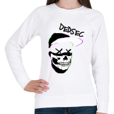 PRINTFASHION Watch Dogs: DEDSEC - Női pulóver - Fehér