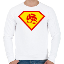 PRINTFASHION Water polo - Férfi pulóver - Fehér férfi pulóver, kardigán