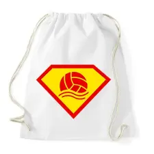 PRINTFASHION Water polo - Sportzsák, Tornazsák - Fehér tornazsák