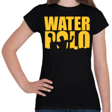 PRINTFASHION Water polo - Vízilabda - Női póló - Fekete női póló