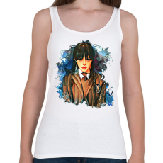 PRINTFASHION Wednesday Addams Family - Női atléta - Fehér