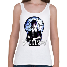 PRINTFASHION Wednesday art 2 - Női atléta - Fehér