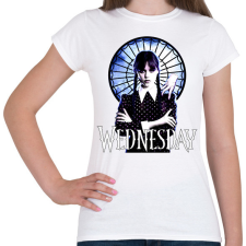 PRINTFASHION Wednesday art 2 - Női póló - Fehér női póló