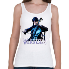 PRINTFASHION Wednesday art 4 - Női atléta - Fehér