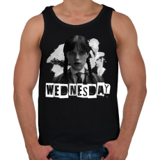 PRINTFASHION wednesday - Férfi atléta - Fekete