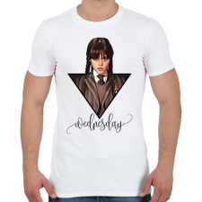 PRINTFASHION Wednesday - Férfi póló - Fehér férfi póló