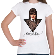 PRINTFASHION Wednesday - Női póló - Fehér női póló