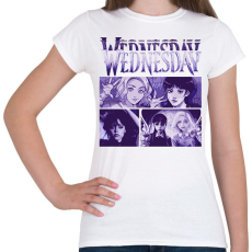 PRINTFASHION Wednesday - Női póló - Fehér
