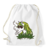 PRINTFASHION WeedCorn - Sportzsák, Tornazsák - Fehér