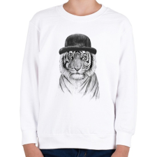PRINTFASHION Welcome to the jungle - Gyerek pulóver - Fehér gyerek pulóver, kardigán