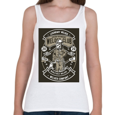 PRINTFASHION Welder club - Női atléta - Fehér női trikó