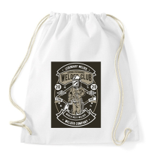 PRINTFASHION Welder club - Sportzsák, Tornazsák - Fehér tornazsák