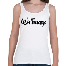 PRINTFASHION Whiskey - Női atléta - Fehér női trikó