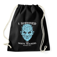 PRINTFASHION White Walkers - Sportzsák, Tornazsák - Fekete tornazsák
