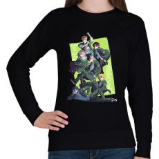 PRINTFASHION wind breaker - Női pulóver - Fekete