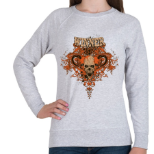 PRINTFASHION Winner Koponya - Női pulóver - Sport szürke női pulóver, kardigán