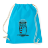 PRINTFASHION Winter owl - Sportzsák, Tornazsák - Surf blue