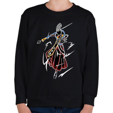 PRINTFASHION Wiss - Gyerek pulóver - Fekete