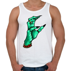 PRINTFASHION WITCH HAND - Férfi atléta - Fehér