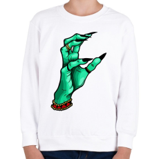 PRINTFASHION WITCH HAND - Gyerek pulóver - Fehér