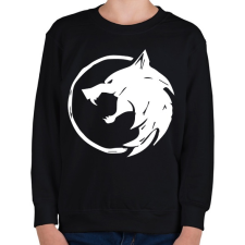 PRINTFASHION Witcher - Gyerek pulóver - Fekete gyerek pulóver, kardigán