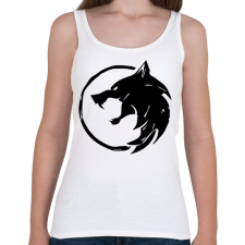 PRINTFASHION Witcher - Női atléta - Fehér női trikó