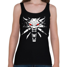 PRINTFASHION Witcher - Női atléta - Fekete