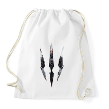 PRINTFASHION Witcher - Sportzsák, Tornazsák - Fehér tornazsák