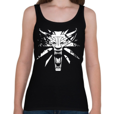 PRINTFASHION Witcher - Vaják - Női atléta - Fekete