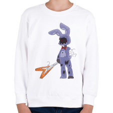 PRINTFASHION withered bonnie - Gyerek pulóver - Fehér gyerek pulóver, kardigán