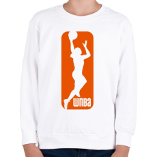 PRINTFASHION WNBA - Gyerek pulóver - Fehér