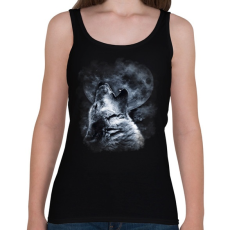 PRINTFASHION wolf - Női atléta - Fekete