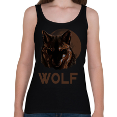 PRINTFASHION WOLF - Női atléta - Fekete