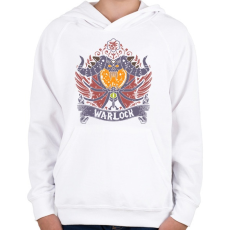 PRINTFASHION World of Warcraft - Gyerek kapucnis pulóver - Fehér