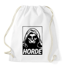 PRINTFASHION World of Warcraft Horde - Sportzsák, Tornazsák - Fehér tornazsák