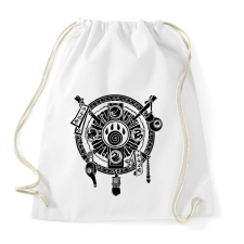 PRINTFASHION World of Warcraft - Monk Címer - Sportzsák, Tornazsák - Fehér tornazsák