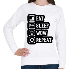 PRINTFASHION World of Warcraft - Női pulóver - Fehér női pulóver, kardigán