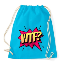 PRINTFASHION WTF! - Sportzsák, Tornazsák - Surf blue tornazsák