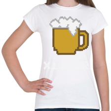 PRINTFASHION X1 beer - Női póló - Fehér női póló
