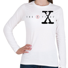 PRINTFASHION x akták - Női hosszú ujjú póló - Fehér női póló