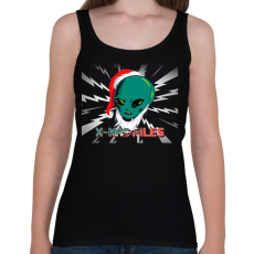 PRINTFASHION X-MAS FILES 2 - Női atléta - Fekete