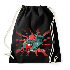 PRINTFASHION X-MAS FILES - Sportzsák, Tornazsák - Fekete tornazsák