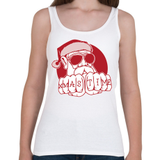 PRINTFASHION Xmas Time - Női atléta - Fehér